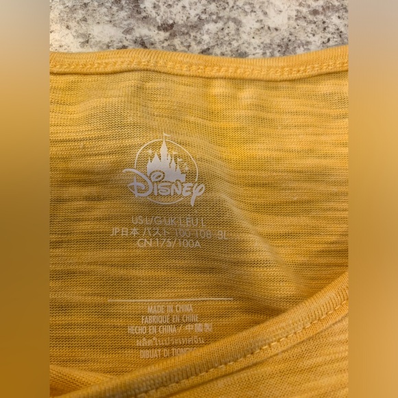 Disney Parks Walt Disney World Is My Happy Place T-shirt Women’s large Yellow - Picture 5 of 16